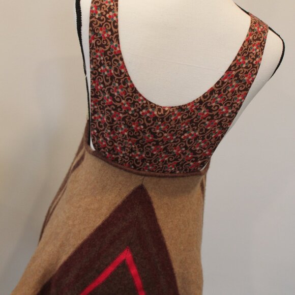 Free People Floral/Wool Tank Top Size Medium - Picture 6 of 9